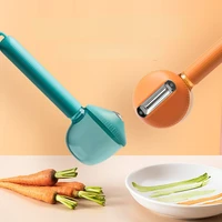 multifunctional storage type peeling knife apple patato peeler fruit vegetable peeler knife handheld planer cutter kitchen tools