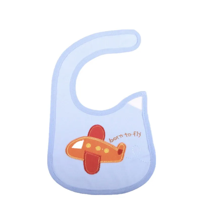 Детские слюнявчики 10 шт. хлопок милый мультяшный рисунок водонепроницаемый для