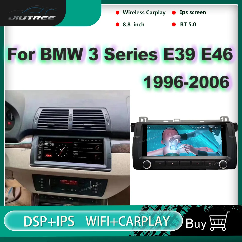 

8.8 Inch Android Car Radio For BMW 3 Series E46 E39 1996-2004 GPS Navigation Auto Stereo Reciver DVD Video Multimedia Player