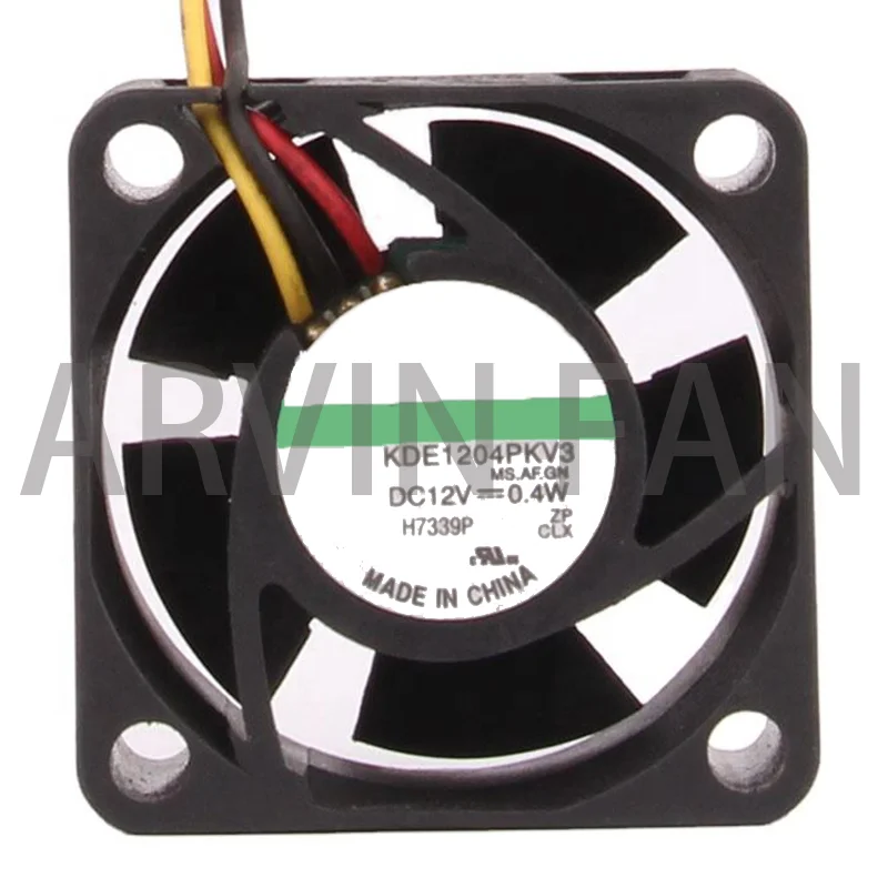 

KDE1204PKV3 4CM 4020 40mm x 20mm 12V 3 Pin 12 Volt Cooling Fan