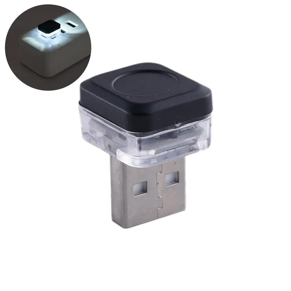 

Универсальная USB-светодиодная атмосферная подсветка салона автомобиля: сигнальные огни, лампа для автоматического чтения и декоративные автомобильные аксессуары