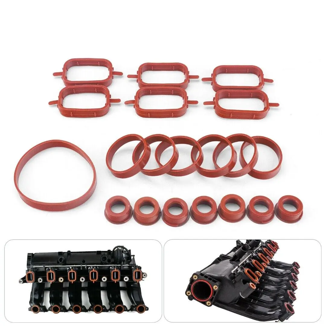 Комплект прокладок впускного коллектора для Bmw M47 M57 E46 E53 E60 E63 E65 E87 E90 E91 детали