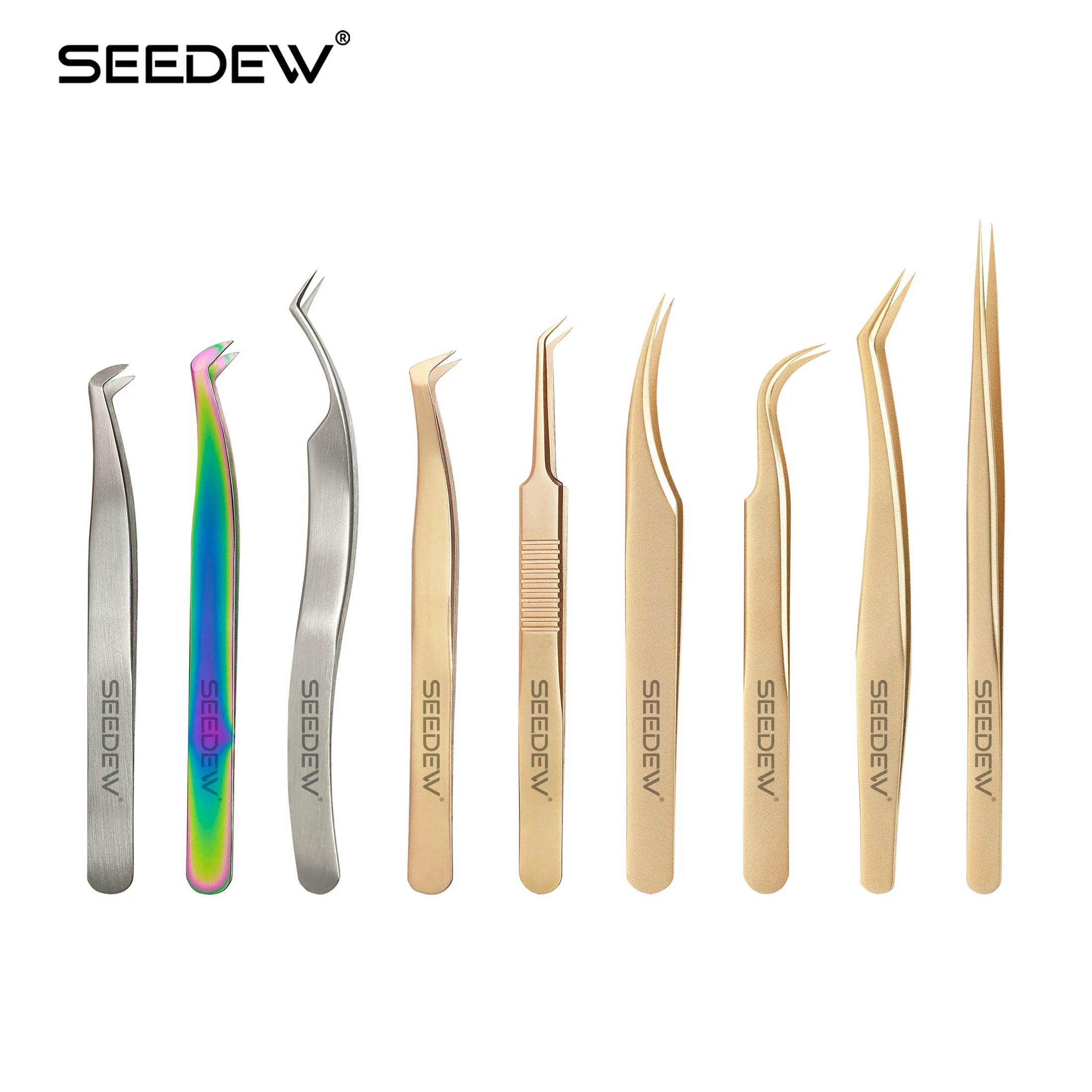 

Макияжный Пинцет для наращивания ресниц SEEDEW из нержавеющей стали