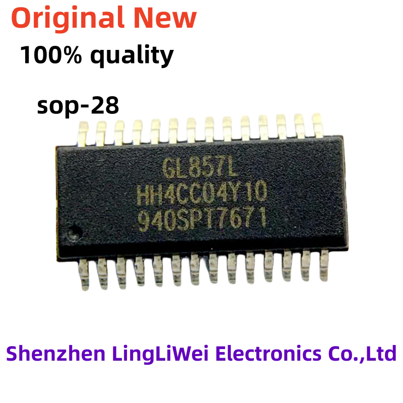 

(5-10 шт.) 100% новый женский GL857L sop-28 чипсет