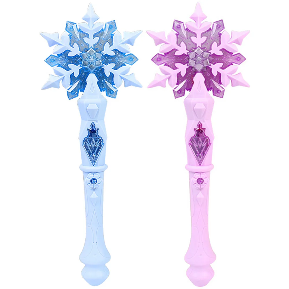 

Birthday Party Supplies Snow Wand Girl Toy Stage Performance Fairy Wands
