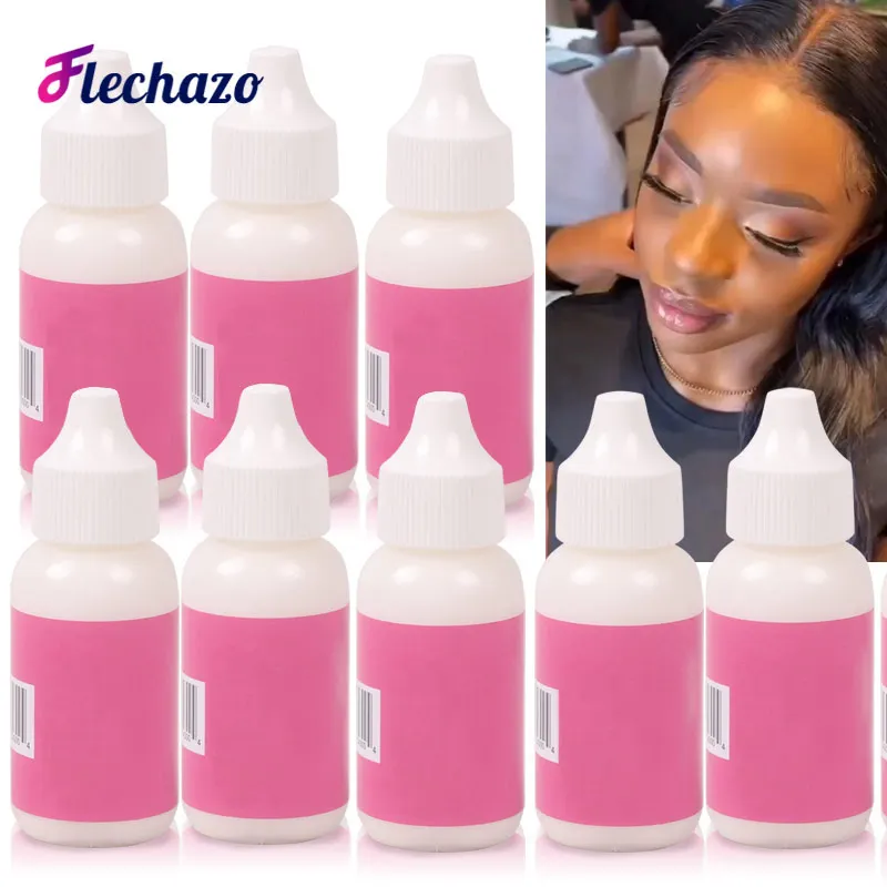 Сменный клей для волос, синий и розовый клей для волос, водонепроницаемый клей для волос, смягчающий клей для восстановления и удержания кружева, клей для париков