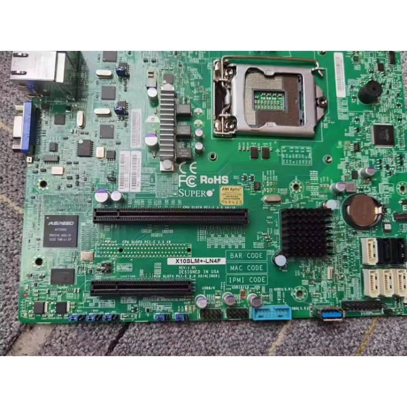 X10SLM + -LN4F основная плата 1150-контактный сервер 4-портовый гигабитный MATX24 5 * 24 см