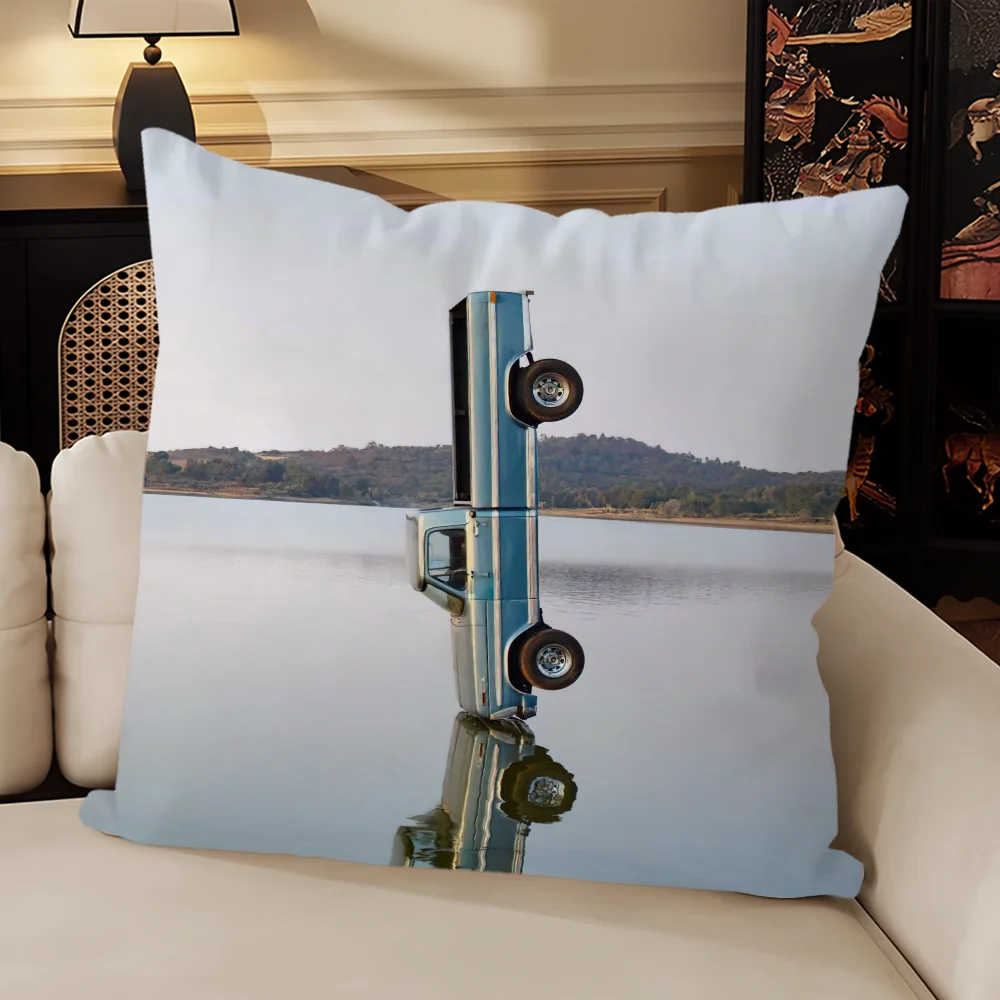 Signer F-1 T-Trillion Pillow Case Square Cushion Room Bedroom Headboard Sofa Living Backrest Car Accessories Nap Time