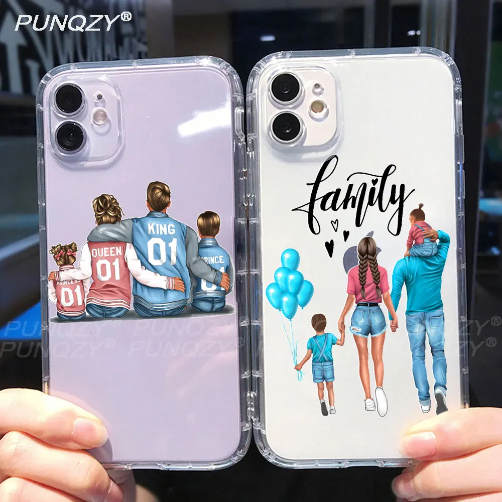 Family mama of girl boy Super mom Phone Case For Samsung A12 A52 A51 A71 S20 FE S10 PLUS S9 S8 A50 S21 A70 A72 S22 plus TPU CASE