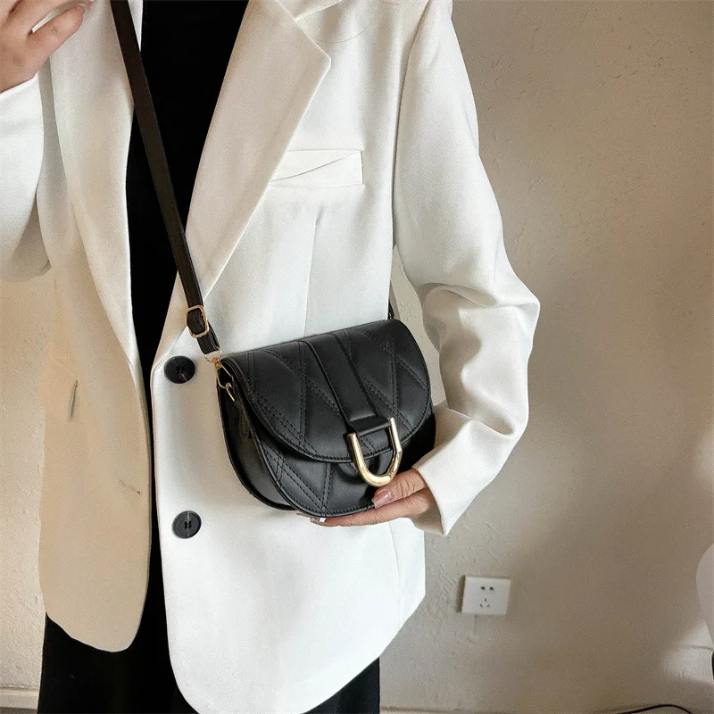 Модная и изысканная сумка через плечо из искусственного материала винтажные