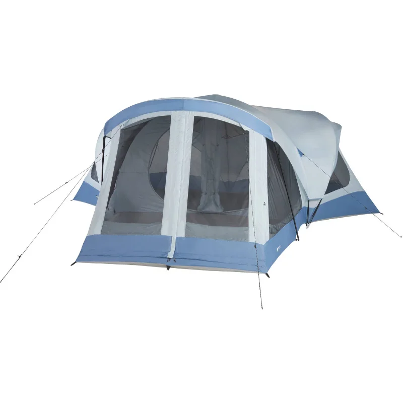 Ozark Trail 14-Person 18 Ft. X 18 Ft. Family Tent, with 3 Doors  tent camping  party tent