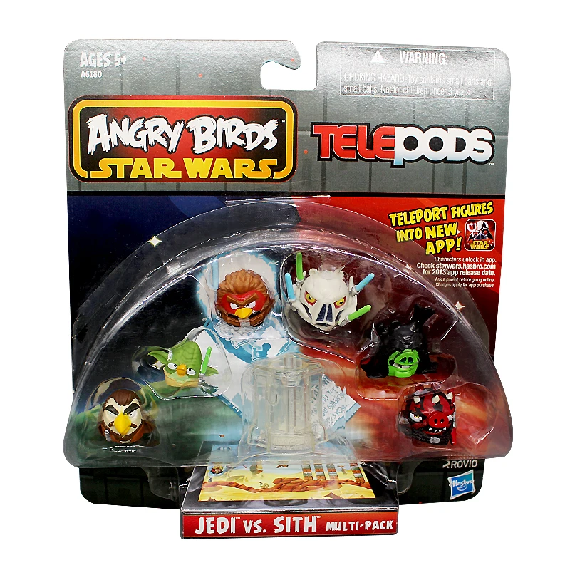 Hasbro злые птицы Звездные войны Telepods джедаи против Sith повстанцы злодей игра кукла