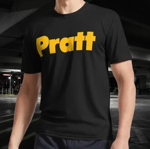 Забавная Американская футболка с логотипом Pratt unit