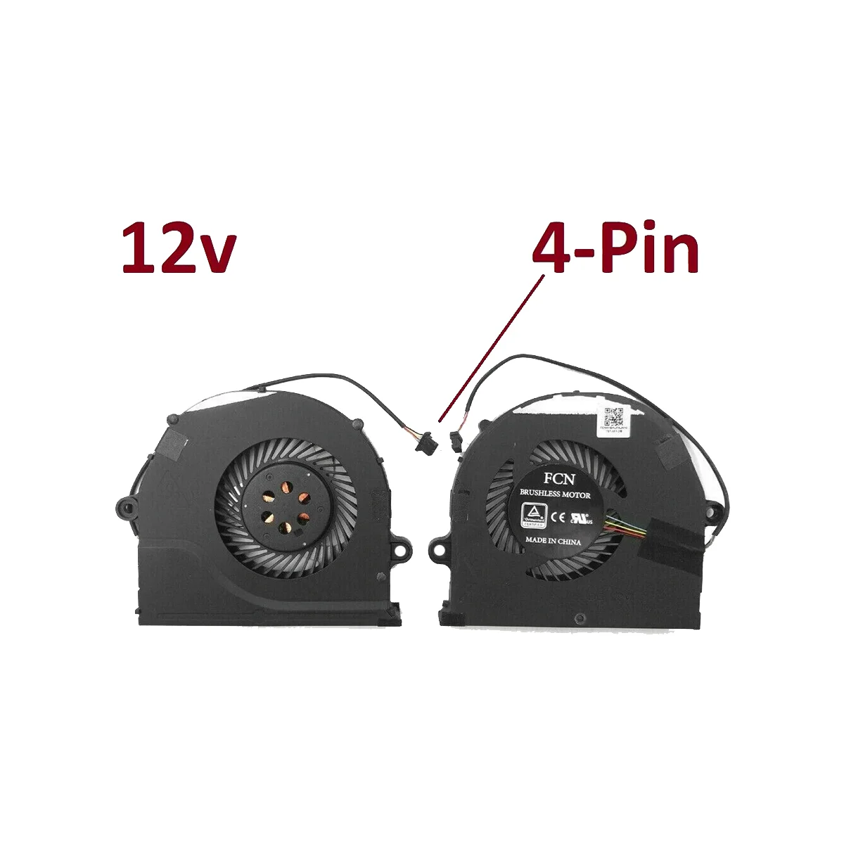 

2 шт., процессор и графический процессор