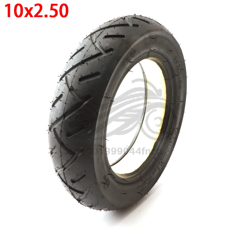 

10x2.50 solid tire tubeless for Quick 3 ZERO 10X Inokim OX Folding Electric Scooter 10-inch Mini Motorrad Razor