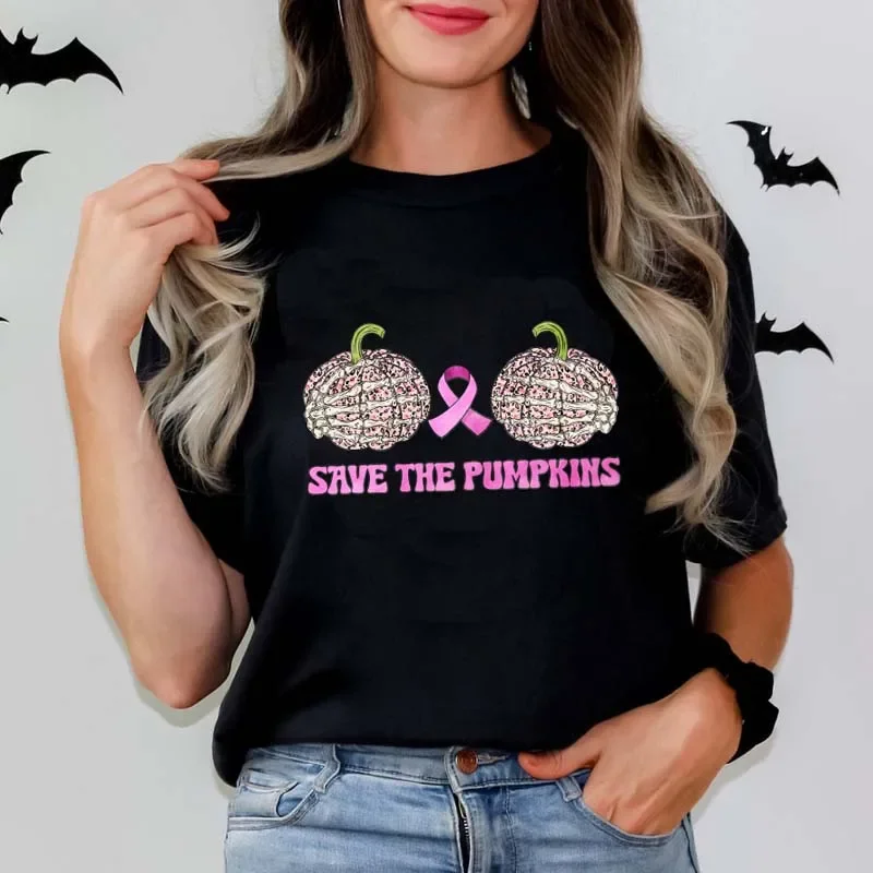 Рубашка Save The Pumpkins модная футболка с леопардовым принтом и грудью забавная