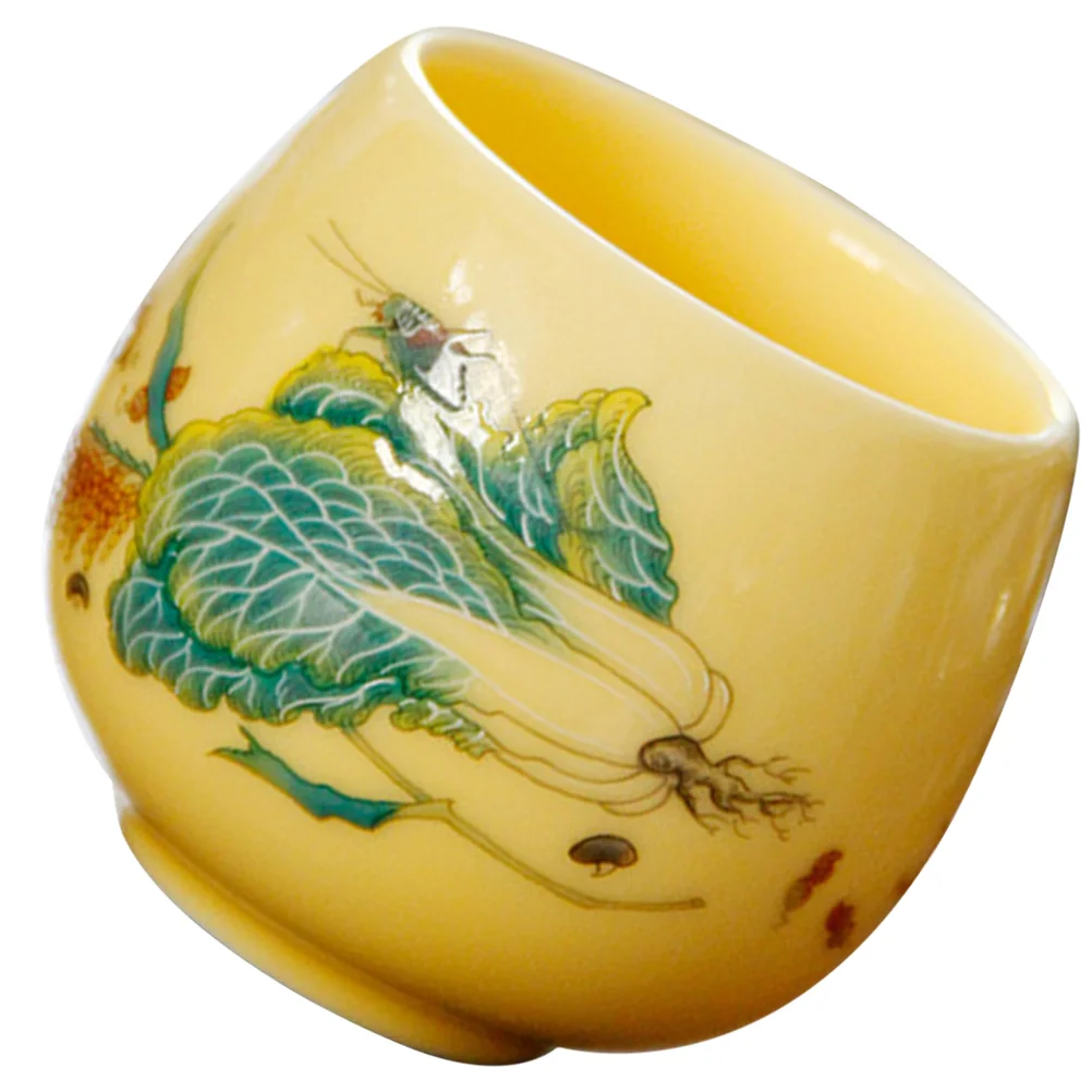 

Керамическая чайная чашка маленькие декоративные домашние китайские чайные кружки цветные винтажные очки для воды