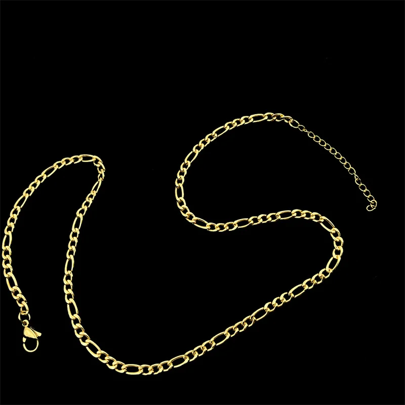 Высококачественные разнообразные цепи на выбор для женщин и мужчин. Ожерелье хип-хоп на шее, модное, из нержавеющей стали. Подарок.