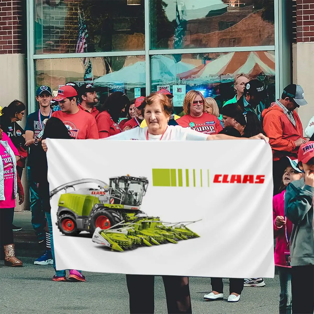 Claas 468 напечатанный флаг гордости подарочный баннер для дома и улицы США Сербия