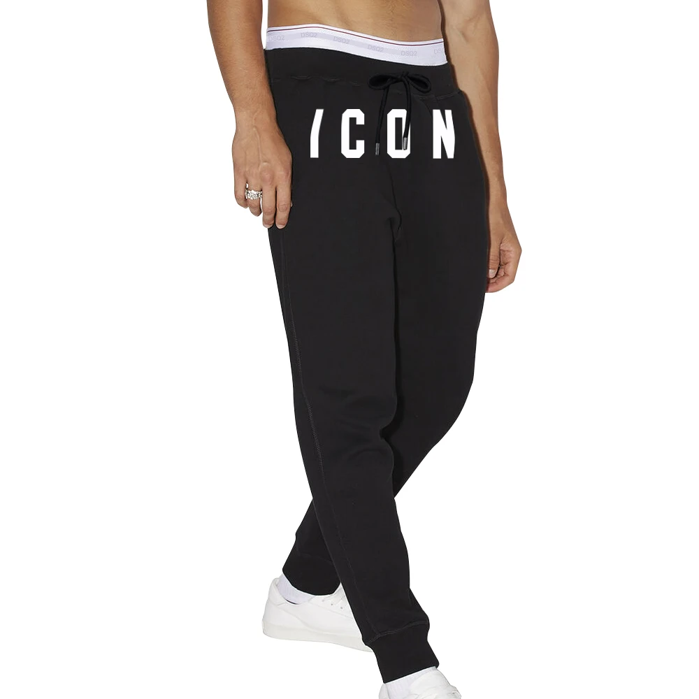 

Men's Print Jogging Sports Pants ICON Casual Training Pants Sportswear Men's Straight Leg Sweatpants Gyms Outdoor Long Pants