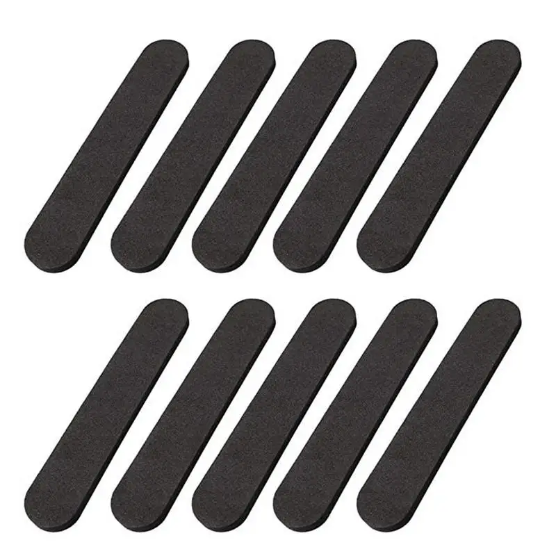 

10 Pieces Hat Size Reducer Lightweight Self Adhesive Hat Filler Sizing Tape Sweat Absorbing Strips Pads Black Or White Tapes
