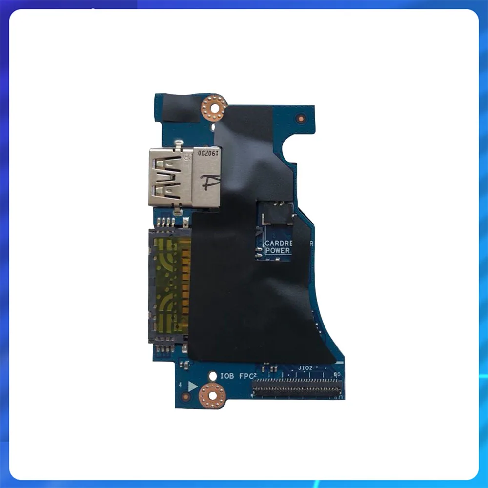

New Original for Dell XPS 13 9343 9350 9360 P54G LS-C881P 0H2P6T Y1TPF Audio Power Button Board SD Slot USB Port Switch Board
