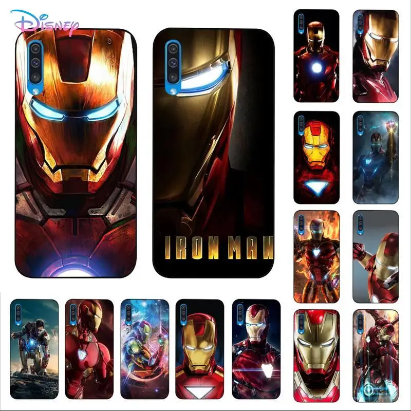 

Disney Iron Man Phone Case for Samsung A51 01 50 71 21S 70 31 40 30 10 20 S E 11 91 A7 A8 2018