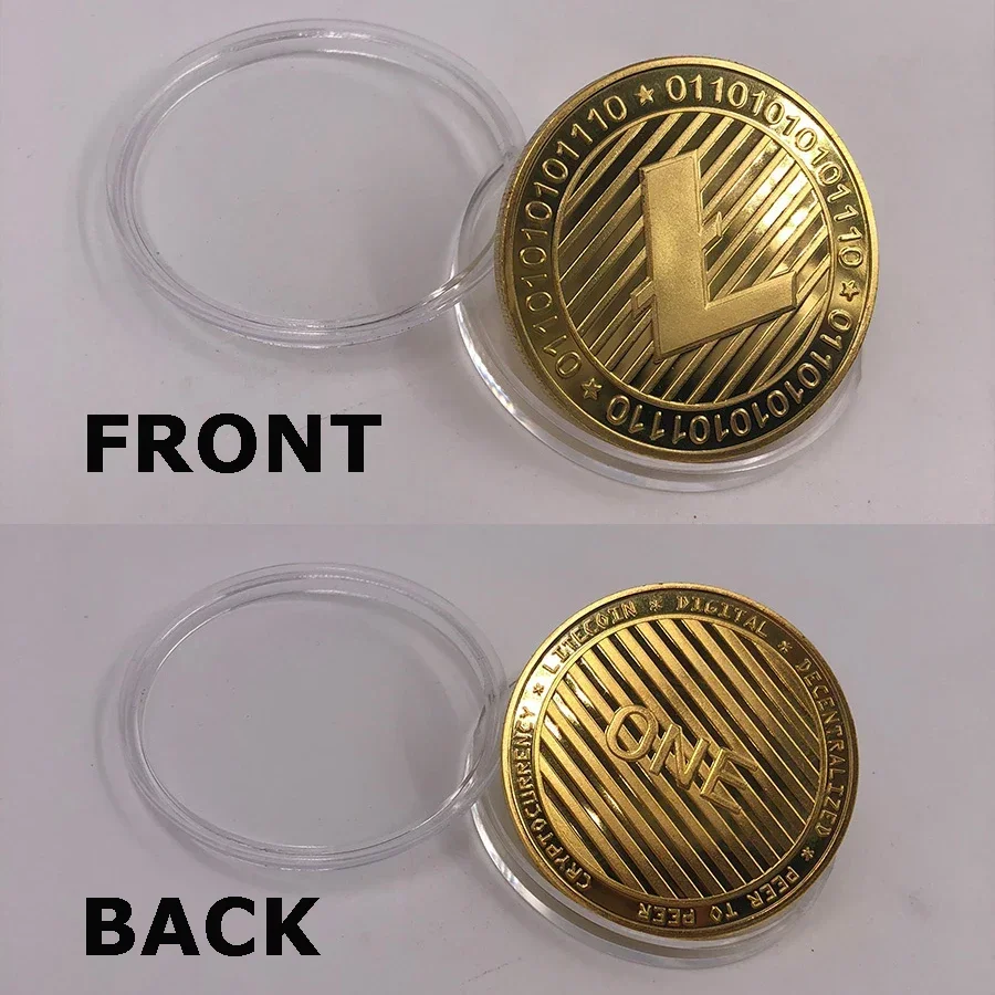 

Монета B Monero/EOS/Ethereum/Litecoin/Dash/Ripple Coin Металлическая физическая серебряная/золотая монета Ada Cardano Памятная крипто-монета BTC