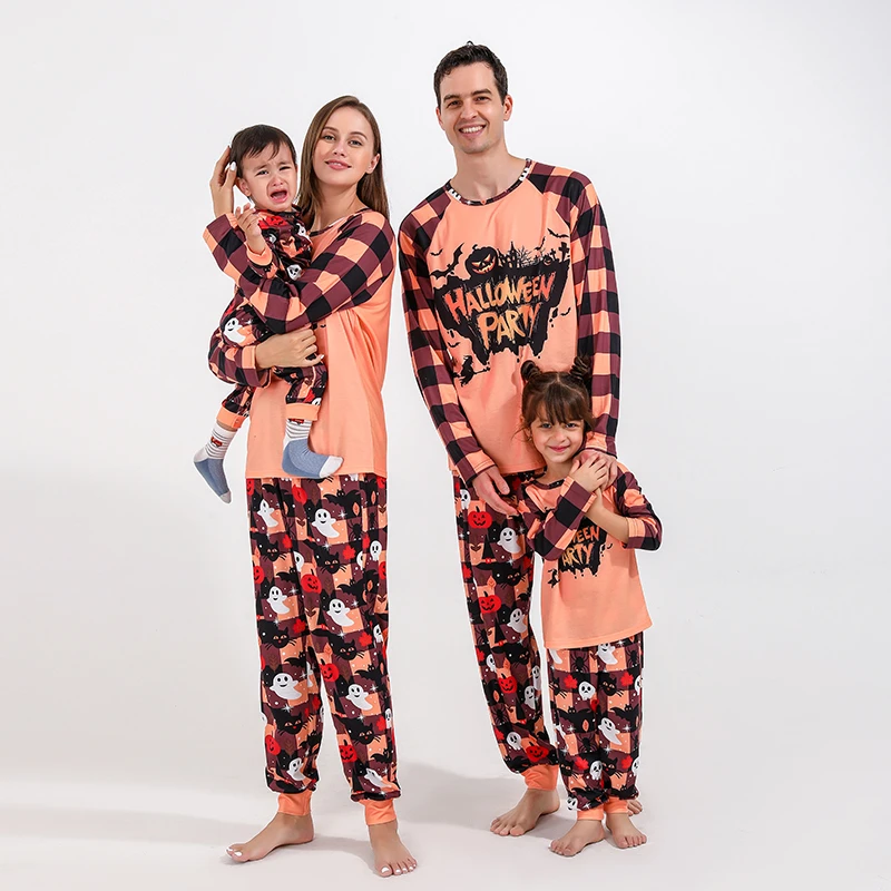 

Семейная Пижама, бутик детской одежды на Хэллоуин, ПСЖ, мама, отец, ребенок, мама и дочь, парный образ, сестры, подходящая одежда