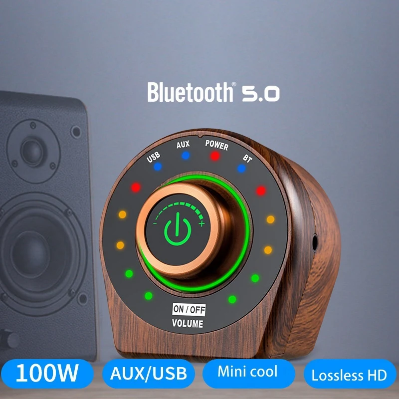 

NEW-Car Power Amplifier Bluetooth 5.0 Power Amplifier Class D Hi-Fi Stereo Amp Home Speaker For Home Car