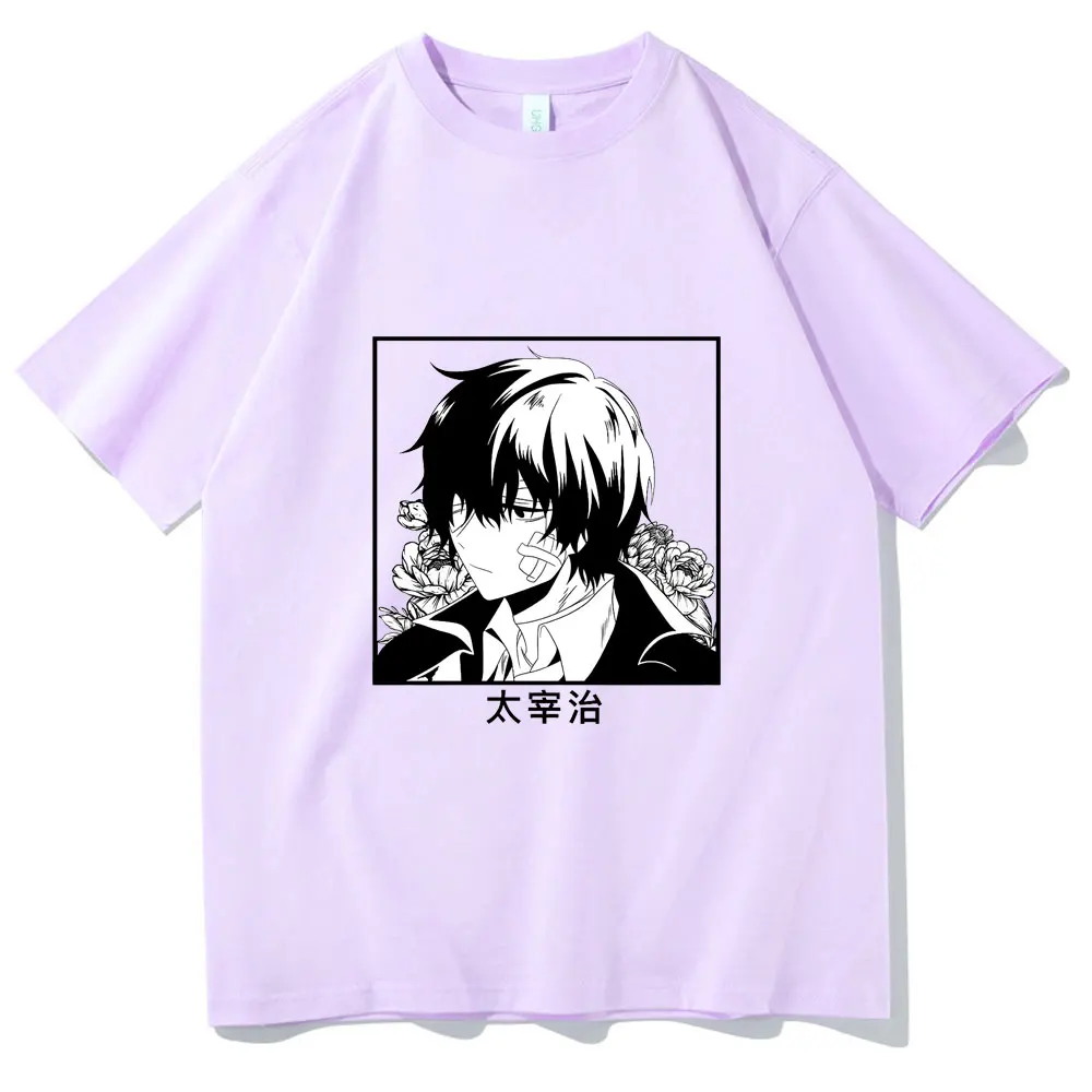 Футболка Chuuya накахара из японского аниме бродячие псы для мужчин и женщин модные