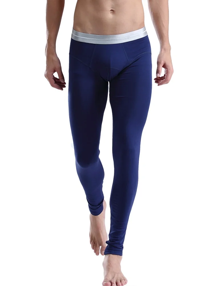 Мужские тонкие кальсоны из модала Aoyuan 2 шт./упаковка облегающие брюки Молодежные