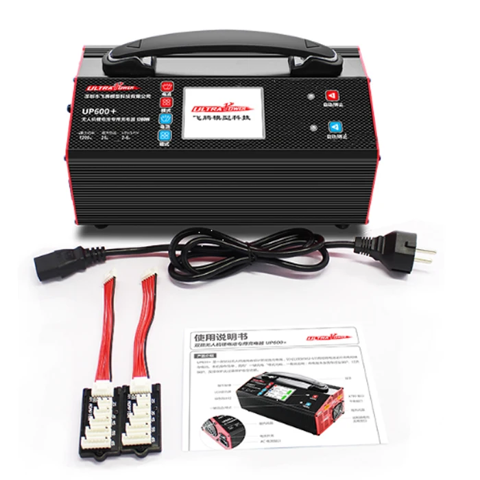 Ultra Power UP600+ 2x 600 Вт 25A 2-6S двухканальное зарядное устройство Lipo LiHV для зарядного