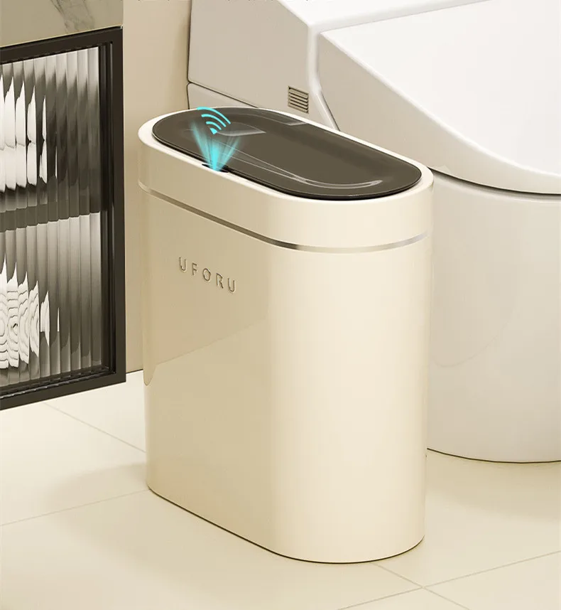 

Ведро Мусорное автоматическое Индукционное, водонепроницаемое, с разрезом