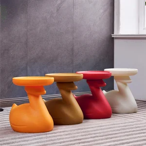 Furniture Designer Side Table Living Room Plastic Children's Coffee Table Nordic Modern Minimalist Mini Round Table