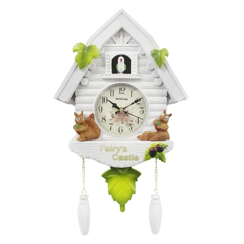 Часы Cuckoo, настенные часы для птичьего дома, часы-будильник на каждый день, скандинавский маятник, настенные часы, украшения для детей, дома, гостиной