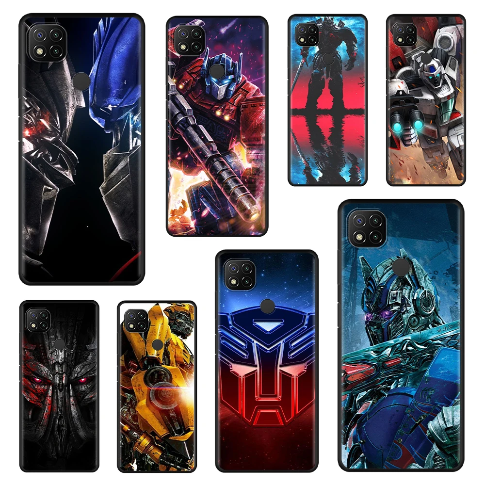 

Transformers Aesthetic Case Cover for Xiaomi Redmi Note 10 11 11S 11E 11T 11S 9C 10C 10A 8 9 8A Pro Pro+ Coque Print Shell