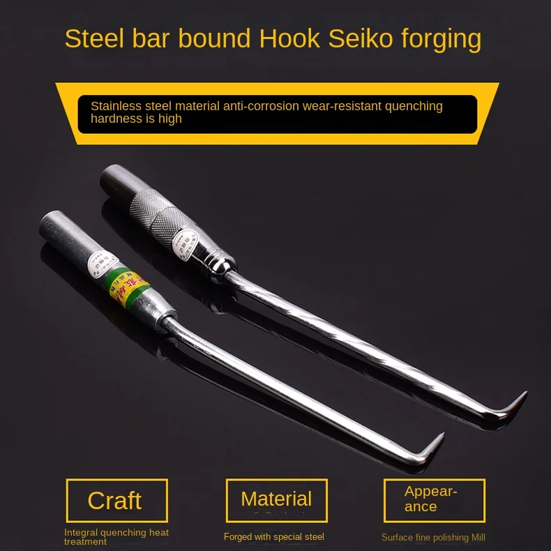

Special Steel Hook Building Tools Steel Hook Construction Site Hook Steel Bar Binding Hook Reinforcement Thickened Type