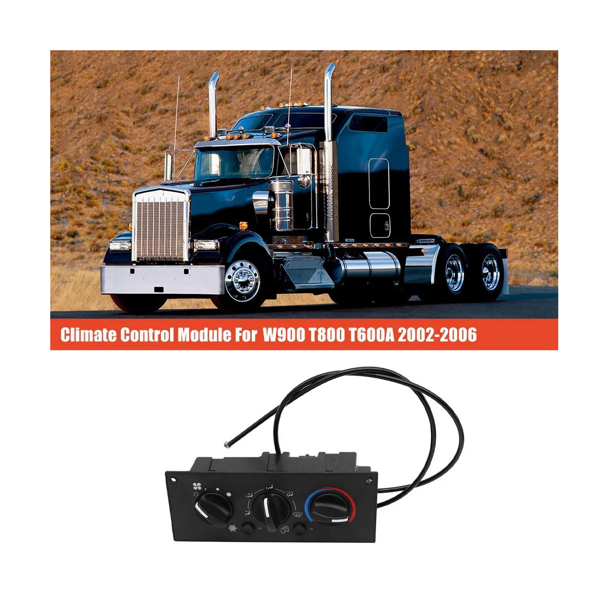 599-5511 автомобильный сверхмощный модуль контроля климата для Kenworth W900 T800 T600A 2002-2006