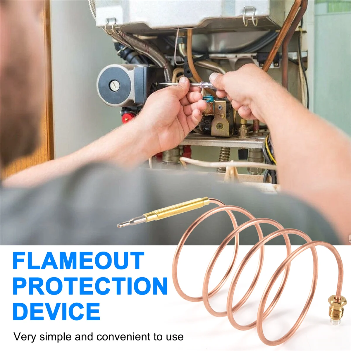 900 мм газовая плита универсальный комплект термопары M6X0.75 с разбитыми гайками (Five)