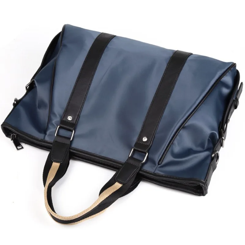 Fashion Simple Business Men Briefcase Bag Leather Laptop Bag Casual Man Bag Large Capacity Shoulder Bags