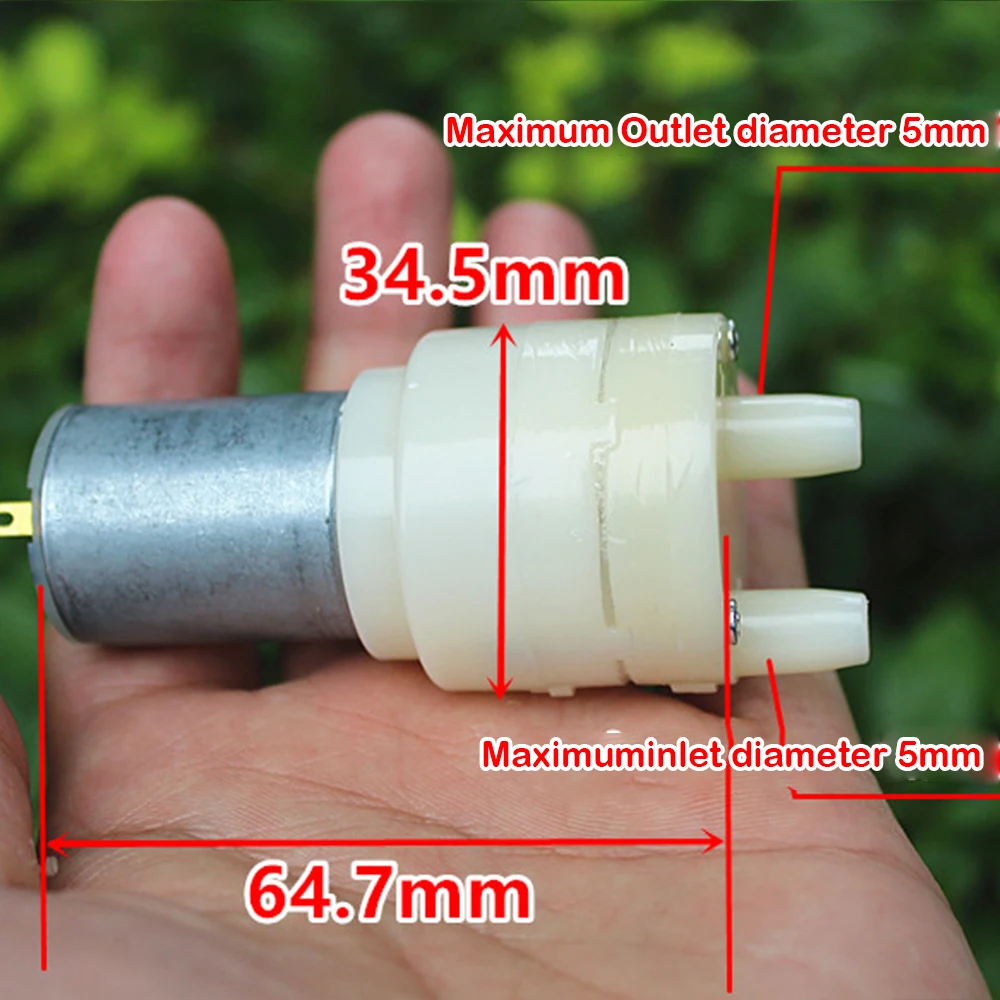 

Микро USB водяной насос постоянного тока 3В-6В самовсасывающий насос мини маленький диафрагменный насос двигатель щеток для аквариума с длит...