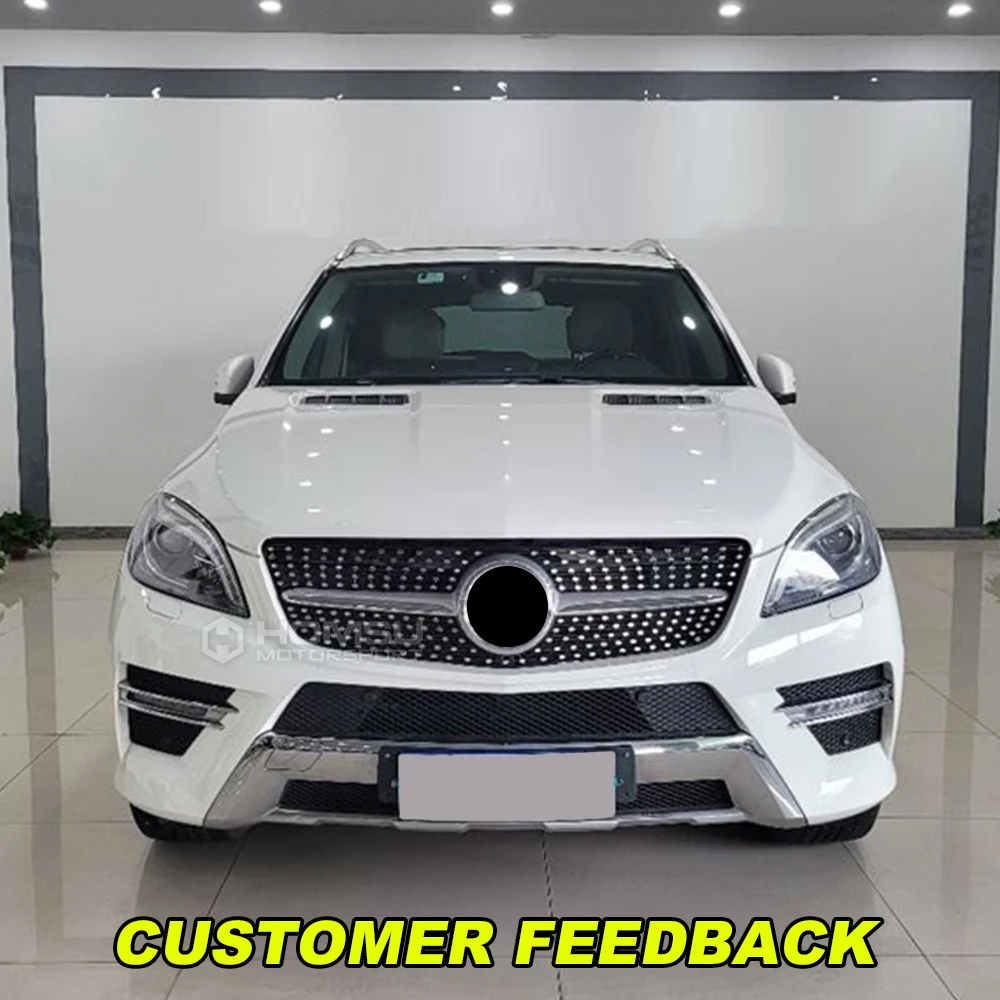 2012-2015 мл W166 GT R решетка Передняя для merced ML класс сетка panamerica Алмазная ML300 ML320 ML350 -