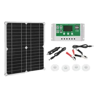 200w solar panel kit 50a 12v battery charger with controller caravan boat