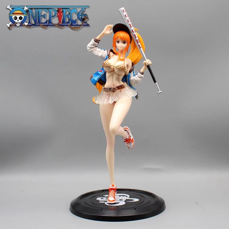 

Новая фигурка One Piece Nami Подвижная кукла модная сексуальная бейсбольная Девушка Фигурка Статуя аниме модель Хэллоуин игрушки коллекционный подарок