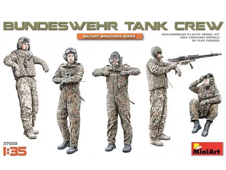 MiniArt 37032 1/35 Bundeswehr Tank Crew  Model Kit