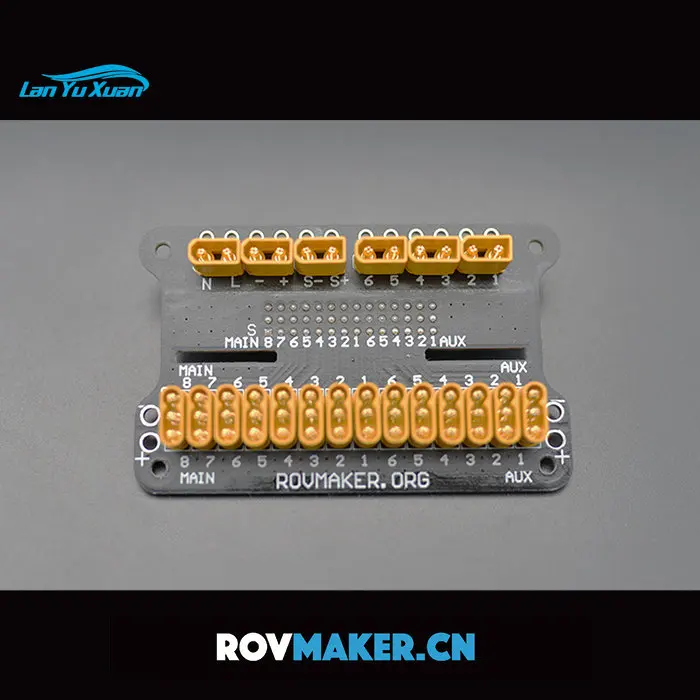 

Extension board for wiring in ROV cabin Plug-in distribution board 40A for electronic cabin of underwater robot