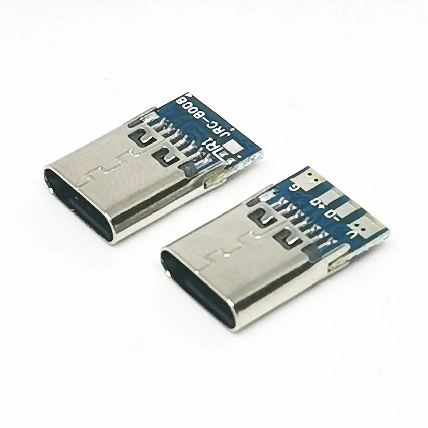 

1-10pcs USB 3.1 Type C Connector 14 Pin Female Socket receptacle Through Holes PCB 180 Vertical Shield USB-C1