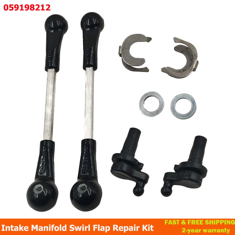 

059198212 Ремкомплект вихревой заслонки впускного коллектора для A4 A5 A6 A7 A8 2,7 3,0 TDI 059198212 Всасывающая труба впускного коллектора Вихревой клапан