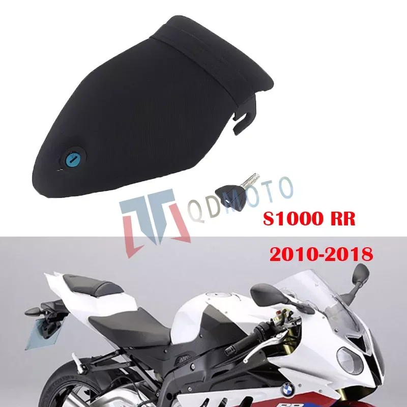 

NEW2023 For BMW S1000RR 2010-2018 Motorcycle Parts Cushion Rear Passenger Cushion with Lock S1000 RR 2011-2013-2015-2017